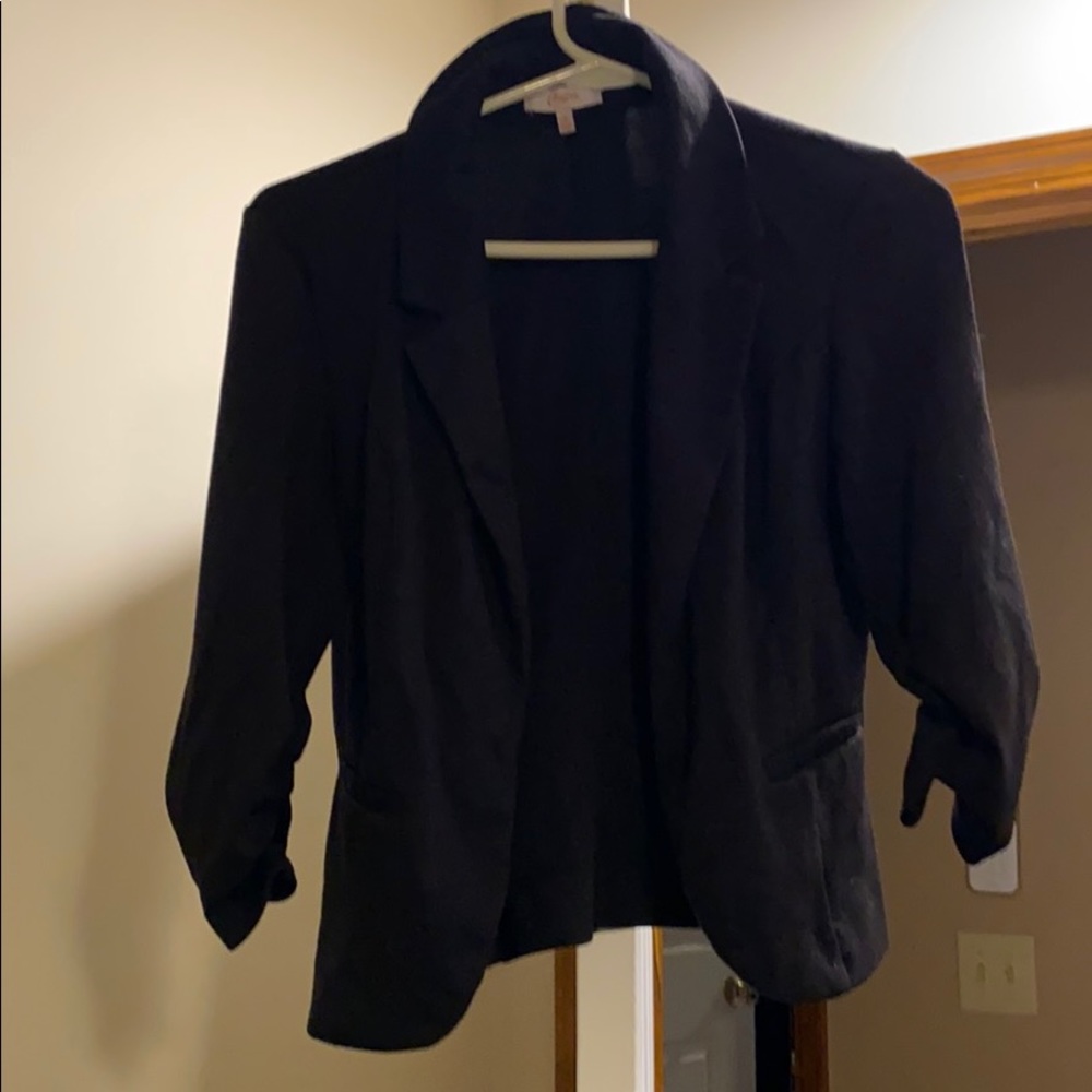 3/4 sleeve blazer size M